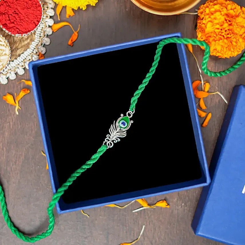 मोर पंख Rakhi