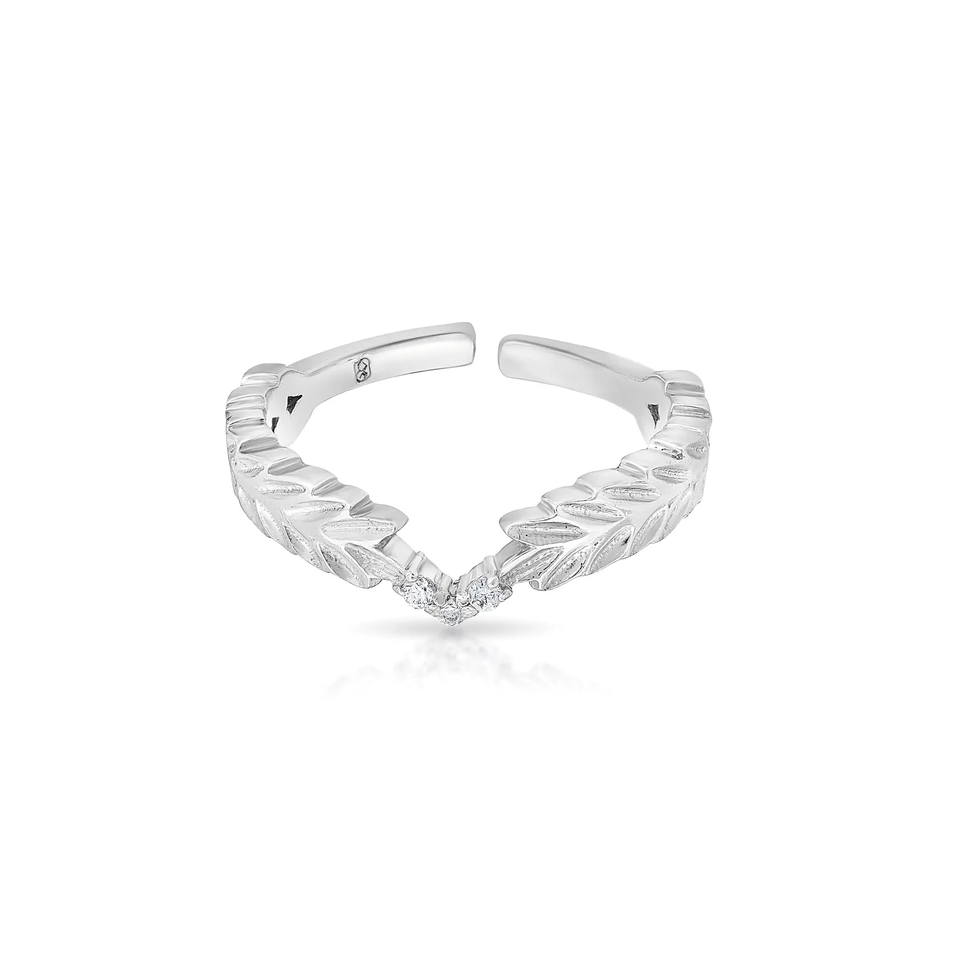 Leaf-Crown-Silver-Ring_